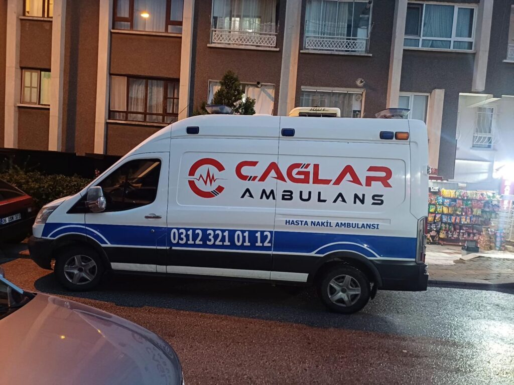 Ankara özel ambulans hizmeti ve 7/24 hasta nakil aracı